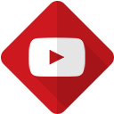 audio, film, media, movie, multimedia, video, youtube icon