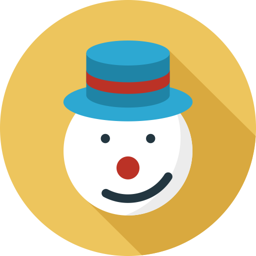 Snowman svg vector icon