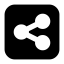alt, share, square svg vector icon