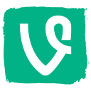 social, vine svg vector icon