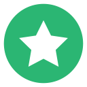 galaxy, green, star svg vector icon