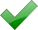 check, done, ok svg vector icon