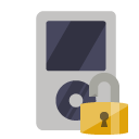 ipod,lock,open icon
