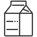 beverage, box, drink, milk svg vector icon