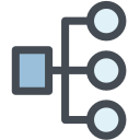 general, hierachy, map, office, site, structure svg vector icon