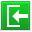 entrance, entry, login, sign in icon
