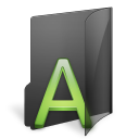 font,folder icon