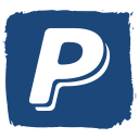 payment, paypal svg vector icon