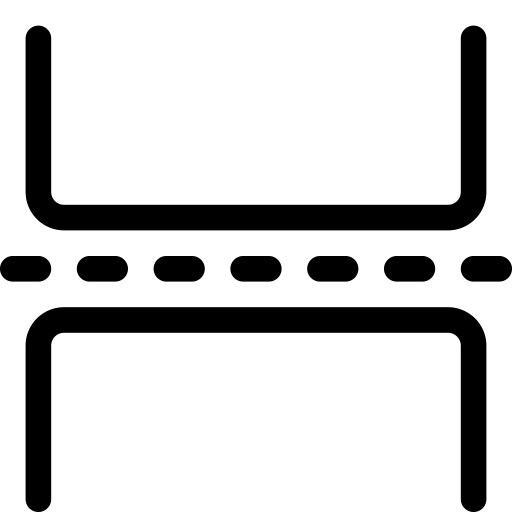 Page Break svg vector icon
