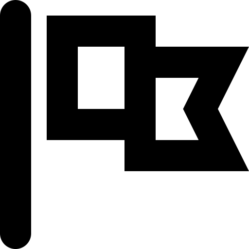 Flag svg vector icon