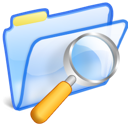 folder, search icon