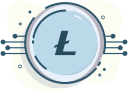 cryptocurrency, digital, finance, litecoin svg vector icon