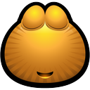 brown, dreaming, monster, monsters, yellow icon