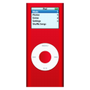 ipod,nano,red icon