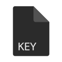 extension, file, format, key svg vector icon