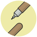 art, design, drawing, graphic, pen, tools, write svg vector icon