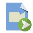 file,type,video,right icon