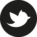 circle, twitter svg vector icon