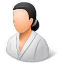 female, wrestler icon