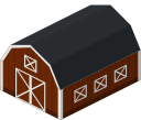 barn svg vector icon