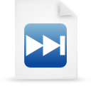 blue, document, file, paper icon
