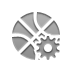 ball,basketball,gear icon