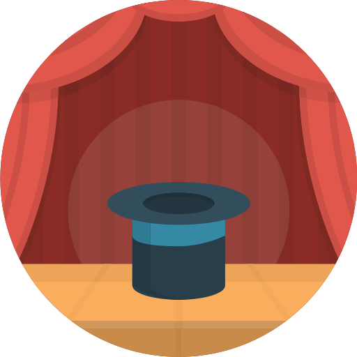 Stage svg vector icon