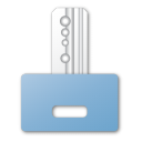 blue, key icon