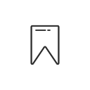 flag, instagram, save, tag svg vector icon