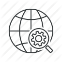 gear, global, search, setting, settings, system, tool icon