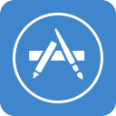app, appstore, store svg vector icon
