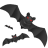 alert, attention, bat, bats, craft, danger, dark, dream, evil, exclamation, flight, fly, halloween, holiday, horror, moon, night, of, problem, scared, scary, tale, terror, warning, wing icon