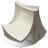 Lineless design 50 icon