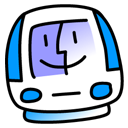 imac,blueberry icon
