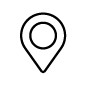 location, map, pin, place icon