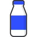 beverage, bottle, drink, food, healthy, milk, packaging svg vector icon