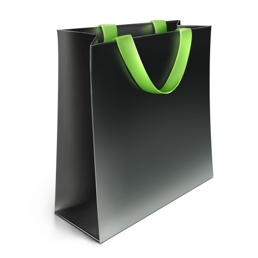 bag,green icon