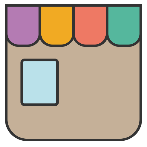 Shop svg vector icon