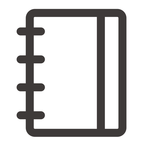 Mail List Menu svg vector icon