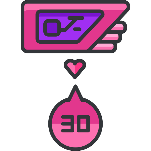Monster Bait Number svg vector icon