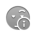smiley,waiting,info icon