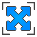 fullscreen svg vector icon
