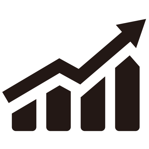 Rise svg vector icon