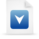 blue, document, file, paper icon