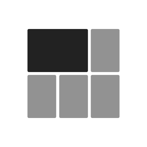Layout Seven svg vector icon