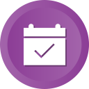 calendar, check, date, event, ok svg vector icon