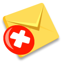email,del,remove,delete,mail,message,letter,envelop icon