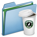 blue,coffee,food icon