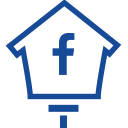 facebook, social, social media svg vector icon