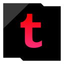 company, logo, media, social, tumblr svg vector icon